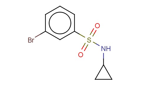 3-BROMO-N-CYCLOPROPYLBENZENESULFONAMIDE