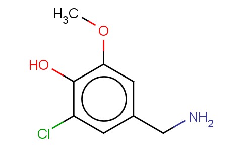 3-CHLORO-4-HYDROXY-5-METHOXYBENZYLAMINE