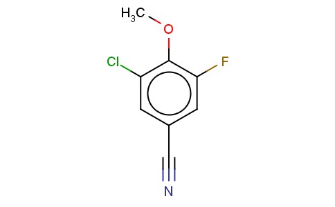 3-CHLORO-5-FLUORO-4-METHOXYBENZONITRILE