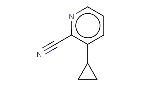 3-CYCLOPROPYLPYRIDINE-2-CARBONITRILE