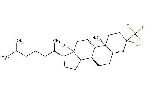 3-TRIFLUOROMETHYL-5A-CHOLESTAN-3-OL