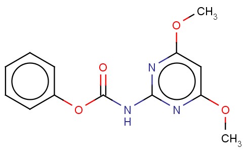 4,6-DIMETHOXY-2-(PHENOXYCARBONYL)AMINOPYRIMIDINE