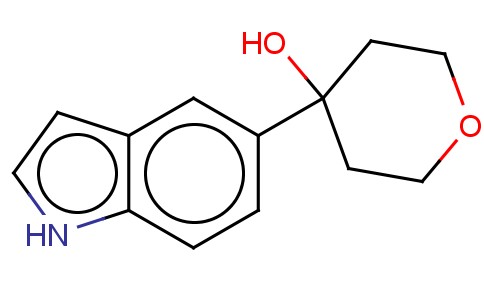 4-(1H-INDOL-5-YL)-TETRAHYDRO-PYRAN-4-OL