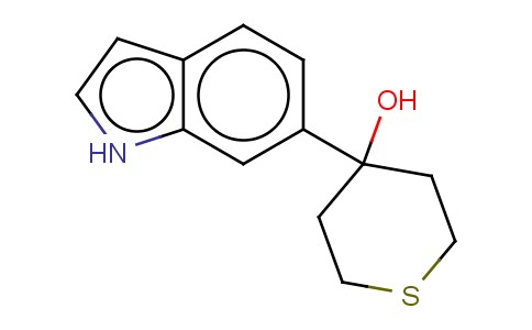 4-(1H-INDOL-6-YL)-TETRAHYDRO-2H-THIOPYRAN-4-OL