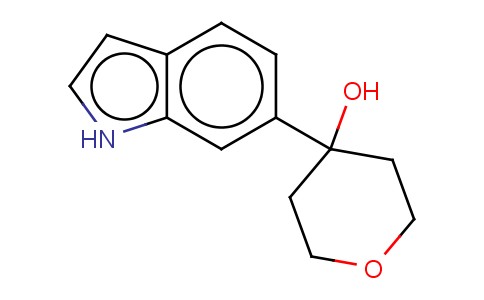 4-(1H-INDOL-6-YL)-TETRAHYDRO-PYRAN-4-OL
