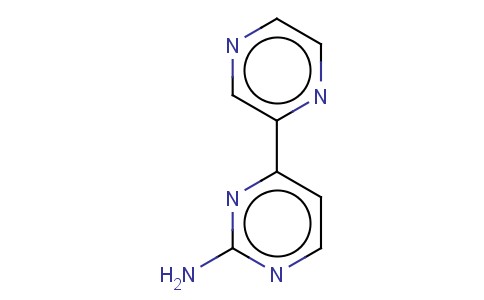 4-(2-PYRAZINYL)-2-PYRIMIDINAMINE