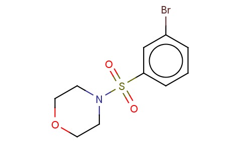 4-(3-BROMOPHENYLSULFONYL)MORPHOLINE
