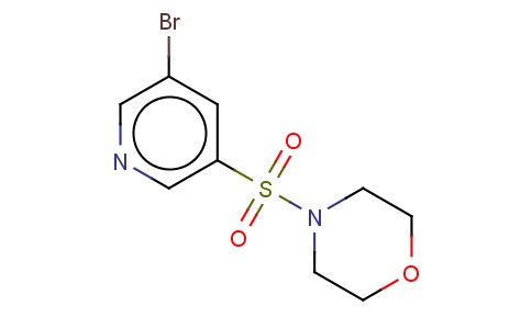 4-(5-BROMOPYRIDIN-3-YLSULFONYL)MORPHOLINE