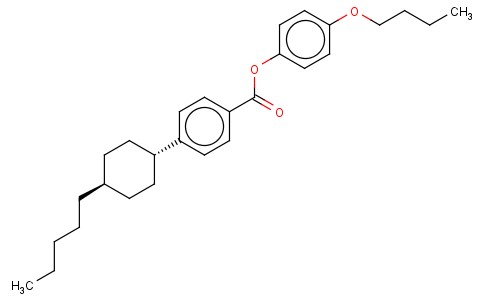 4-(N-BUTOXY)PHENYL-4'-TRANS-PENTYLCYCLOHEXYLBENZOATE