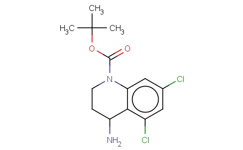 4-AMINO-1-N-BOC-5,7-DICHLORO-1,2,3,4-TETRAHYDROQUINOLINE