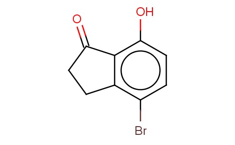 4-BROMO-2,3-DIHYDRO-7-HYDROXY-1H-INDEN-1-ONE