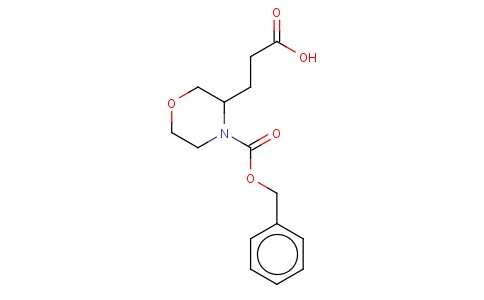 4-CBZ-3-(2-CARBOXY-ETHYL)-MORPHOLINE