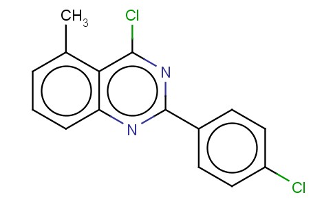 4-CHLORO-2-(4-CHLORO-PHENYL)-5-METHYL-QUINAZOLINE
