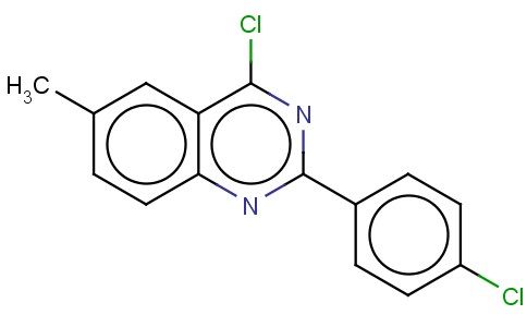 4-CHLORO-2-(4-CHLORO-PHENYL)-6-METHYL-QUINAZOLINE