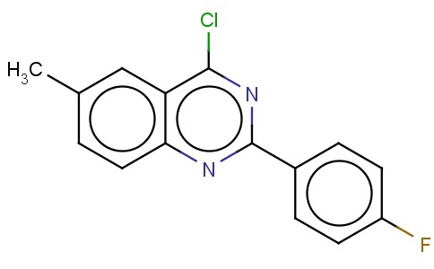 4-CHLORO-2-(4-FLUORO-PHENYL)-6-METHYL-QUINAZOLINE