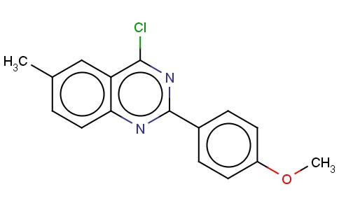 4-CHLORO-2-(4-METHOXY-PHENYL)-6-METHYL-QUINAZOLINE