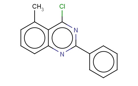 4-CHLORO-5-METHYL-2-PHENYL-QUINAZOLINE