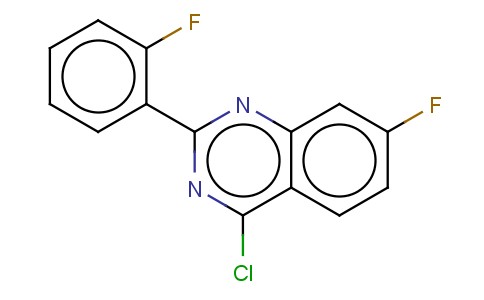 4-CHLORO-7-FLUORO-2-(2-FLUORO-PHENYL)-QUINAZOLINE