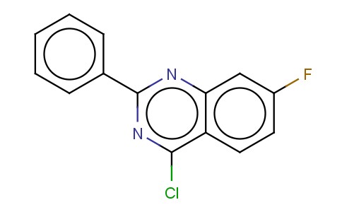 4-CHLORO-7-FLUORO-2-PHENYLQUINAZOLINE