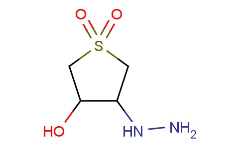 4-HYDRAZINO-1,1-DIOXO-TETRAHYDRO-1L6-THIOPHEN-3-OL