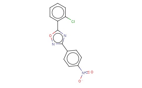 5-(2-CHLOROPHENYL)-3-(4-NITROPHENYL)-1,2,4-OXADIAZOLE