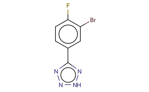 5-(3-BROMO-4-FLUORO-PHENYL)-2H-TETRAZOLE