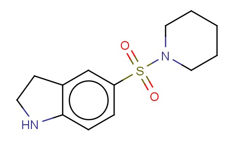 5-(PIPERIDINE-1-SULFONYL)-2,3-DIHYDRO-1H-INDOLE