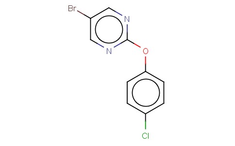 5-BROMO-2-(4-CHLOROPHENOXY)PYRIMIDINE