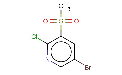5-BROMO-2-CHLORO-3-METHANESULFONYLPYRIDINE