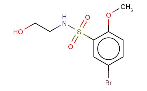 5-BROMO-N-(2-HYDROXYETHYL)-2-METHOXYBENZENESULFONAMIDE