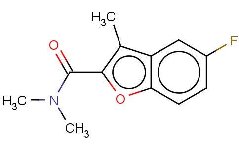 5-FLUORO-N,N,3-TRIMETHYL-1-BENZOFURAN-2-CARBOXAMIDE