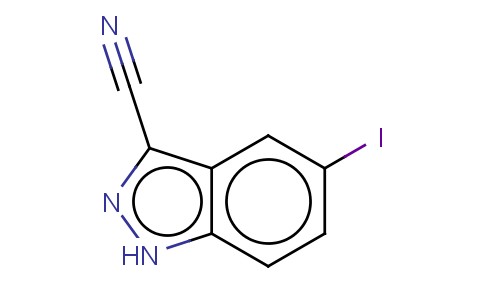 5-IODO-1H-INDAZOLE-3-CARBONITRILE