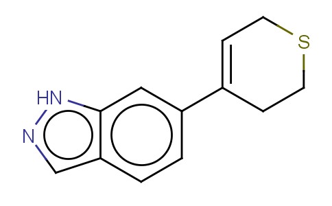 6-(3,6-DIHYDRO-2H-THIOPYRAN-4-YL)-1H-INDAZOLE