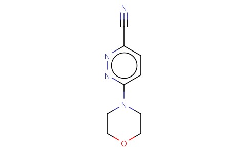 6-(4-MORPHOLINYL)-3-PYRIDAZINECARBONITRILE