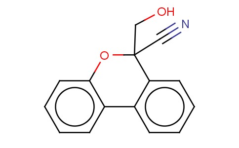 6-(HYDROXYMETHYL)-6H-DIBENZO(B,D)PYRAN-6-CARBONITRILE