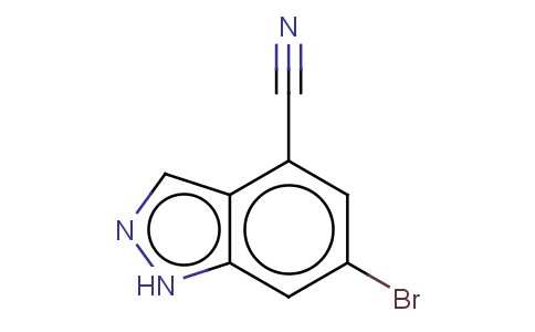 6-BROMO-1H-INDAZOLE-4-CARBONITRILE