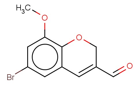 6-BROMO-8-METHOXY-2H-CHROMENE-3-CARBALDEHYDE