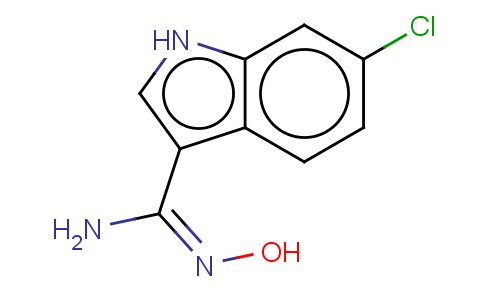6-CHLORO-N-HYDROXYINDOLE-3-CARBOXAMIDINE