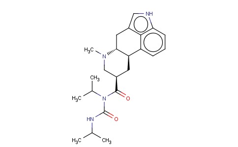 6-METHYL-N-(1-METHYLETHYL)-N-(((1-METHYLETHYL)AMINO)CARBONYL)ERGOLINE-8-CARBOXAMIDE