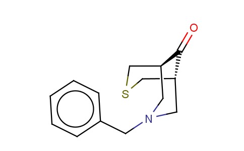 7-BENZYL-3-THIA-7-AZABICYCLO(3.3.1)NONAN-9-ONE
