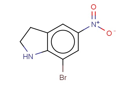 7-BROMO-5-NITROINDOLINE