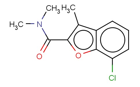 7-CHLORO-N,N,3-TRIMETHYL-2-BENZOFURANCARBOXAMIDE