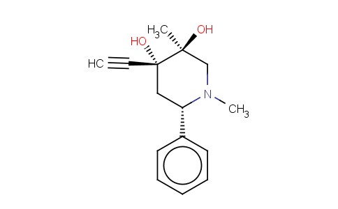 CIS-1,3-DIMETHYL-4-ETHYNYL-6-PHENYL-3,4-PIPERIDINEDIOL