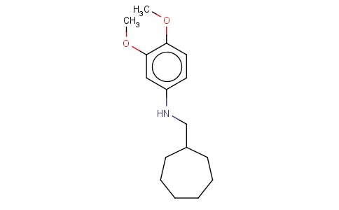 CYCLOHEPTYLMETHYL-(3,4-DIMETHOXY-PHENYL)-AMINE