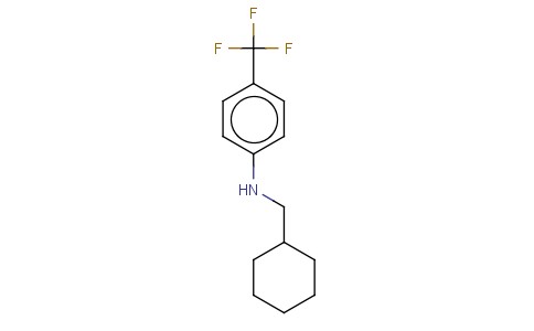 CYCLOHEXYLMETHYL-(4-TRIFLUOROMETHYL-PHENYL)-AMINE