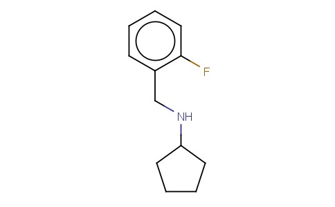 CYCLOPENTYL-(2-FLUORO-BENZYL)-AMINE