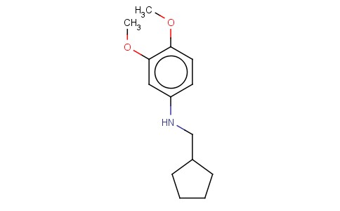 CYCLOPENTYLMETHYL-(3,4-DIMETHOXY-PHENYL)-AMINE