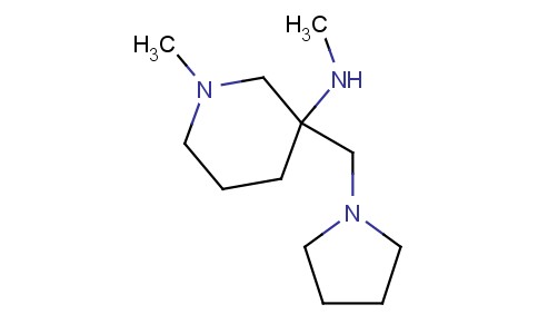 METHYL-(1-METHYL-3-PYRROLIDIN-1-YLMETHYL-PIPERIDIN-3-YL)-AMINE