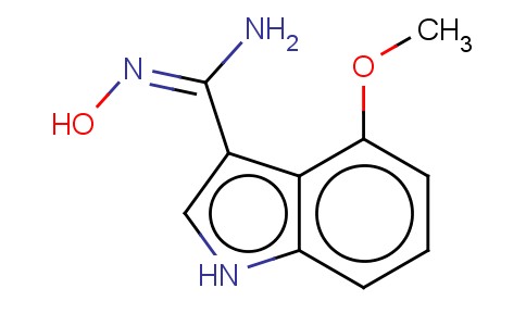 N'-HYDROXY-4-METHOXY-1H-INDOLE-3-CARBOXIMIDAMIDE