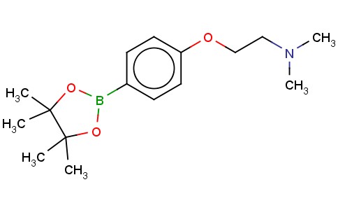 N,N-DIMETHYL-2-(4-(4,4,5,5-TETRAMETHYL-1,3,2-DIOXABOROLAN-2-YL)PHENOXY)ETHANAMINE